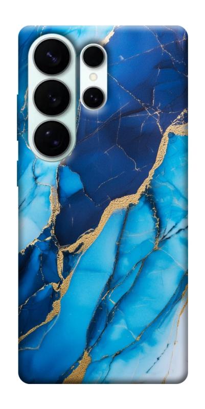 Чехол itsPrint Blue marble для Samsung Galaxy S26 Ultra, мрамор, купить оптом с доставкой