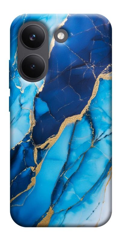 Чехол itsPrint Blue marble для Xiaomi Poco X8 Pro, мрамор, купить оптом с доставкой