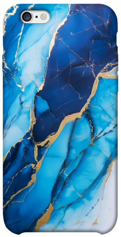 Чехол itsPrint Blue marble для Apple iPhone 6/6s (4.7"), мрамор, купить оптом с доставкой