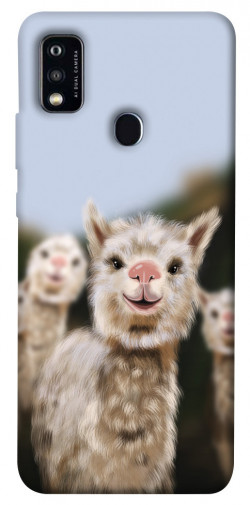 Чохол itsPrint Funny llamas для ZTE Blade A51