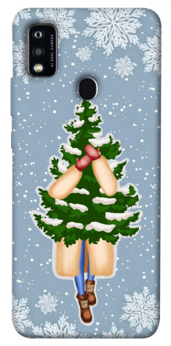 Чехол itsPrint Christmas tree для ZTE Blade A51