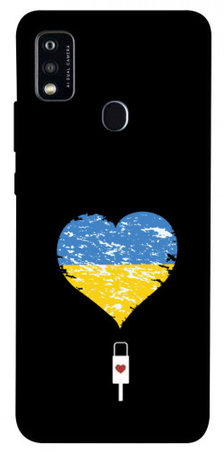 Чехол itsPrint З Україною в серці для ZTE Blade A51