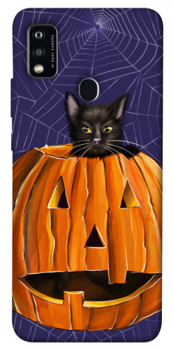 Чехол itsPrint Cat and pumpkin для ZTE Blade A51