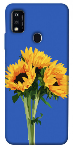 Чехол itsPrint Bouquet of sunflowers для ZTE Blade A51