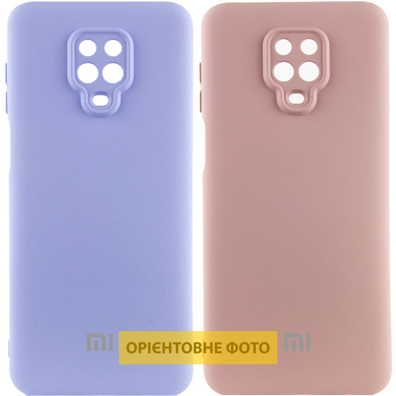 Чехол Silicone Cover Lakshmi Full Camera (AAA) with Logo для Xiaomi Redmi Note 9s / Note 9 Pro, Силикон, купить оптом с доставкой