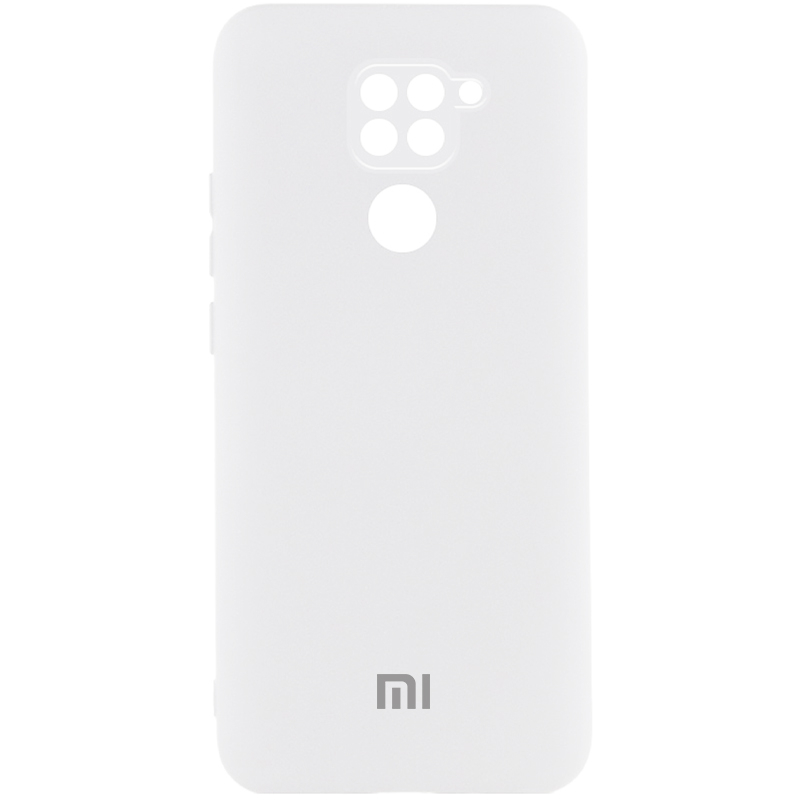 Чохол Silicone Cover Lakshmi Full Camera (AAA) with Logo для Xiaomi Redmi Note 9 / Redmi 10X | на малюнкі №1