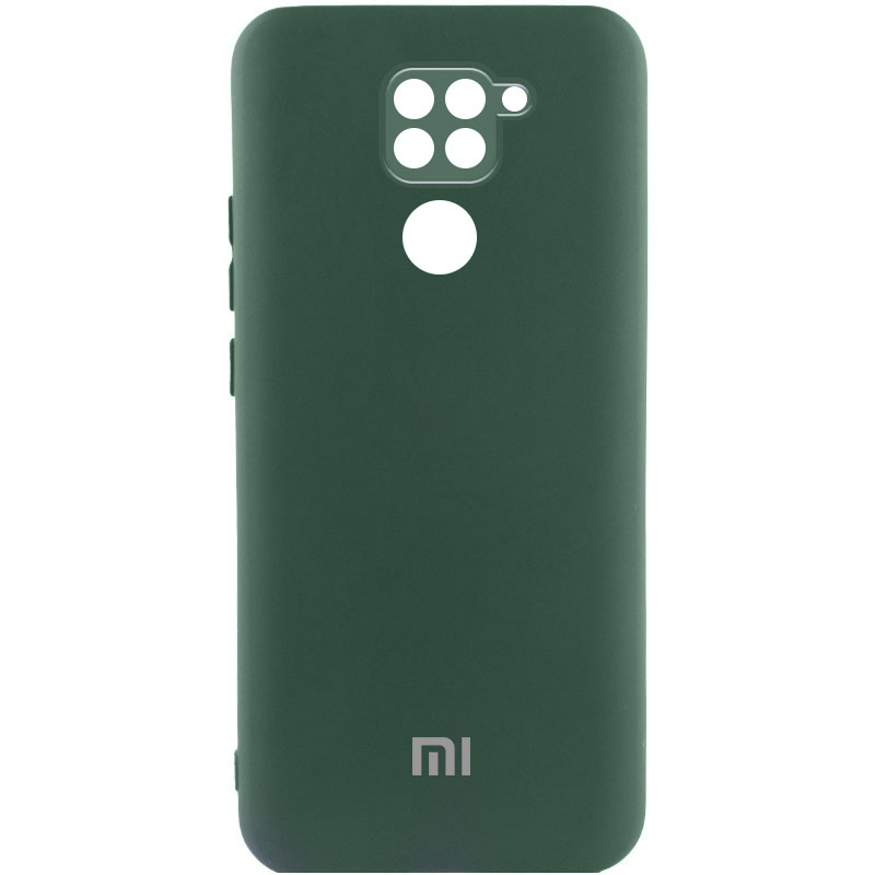 Чохол Silicone Cover Lakshmi Full Camera (AAA) with Logo для Xiaomi Redmi Note 9 / Redmi 10X | на малюнкі №1