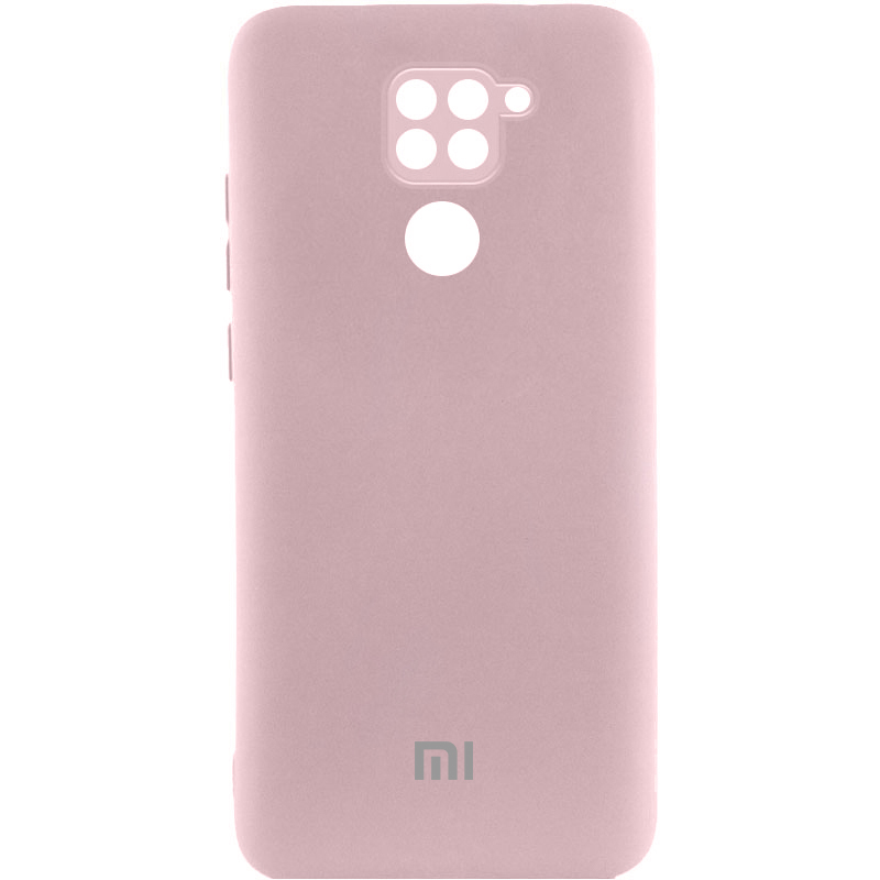 Чохол Silicone Cover Lakshmi Full Camera (AAA) with Logo для Xiaomi Redmi Note 9 / Redmi 10X | на малюнкі №1