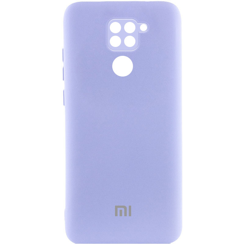 Чохол Silicone Cover Lakshmi Full Camera (AAA) with Logo для Xiaomi Redmi Note 9 / Redmi 10X | на малюнкі №1