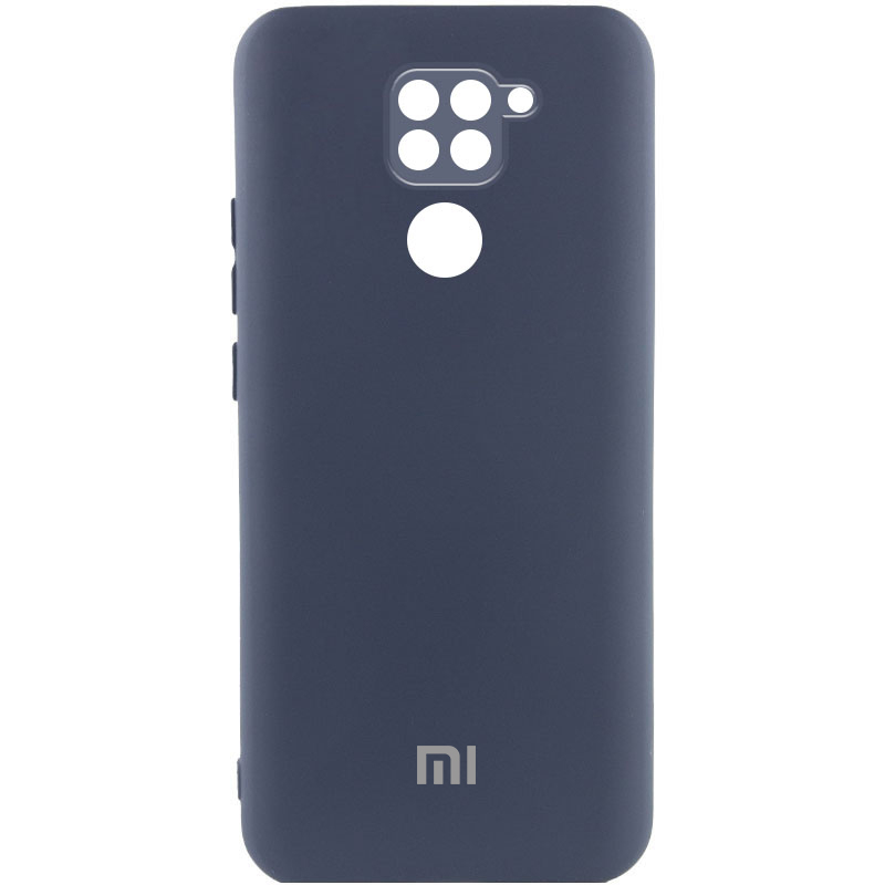 Чохол Silicone Cover Lakshmi Full Camera (AAA) with Logo для Xiaomi Redmi Note 9 / Redmi 10X | на малюнкі №1