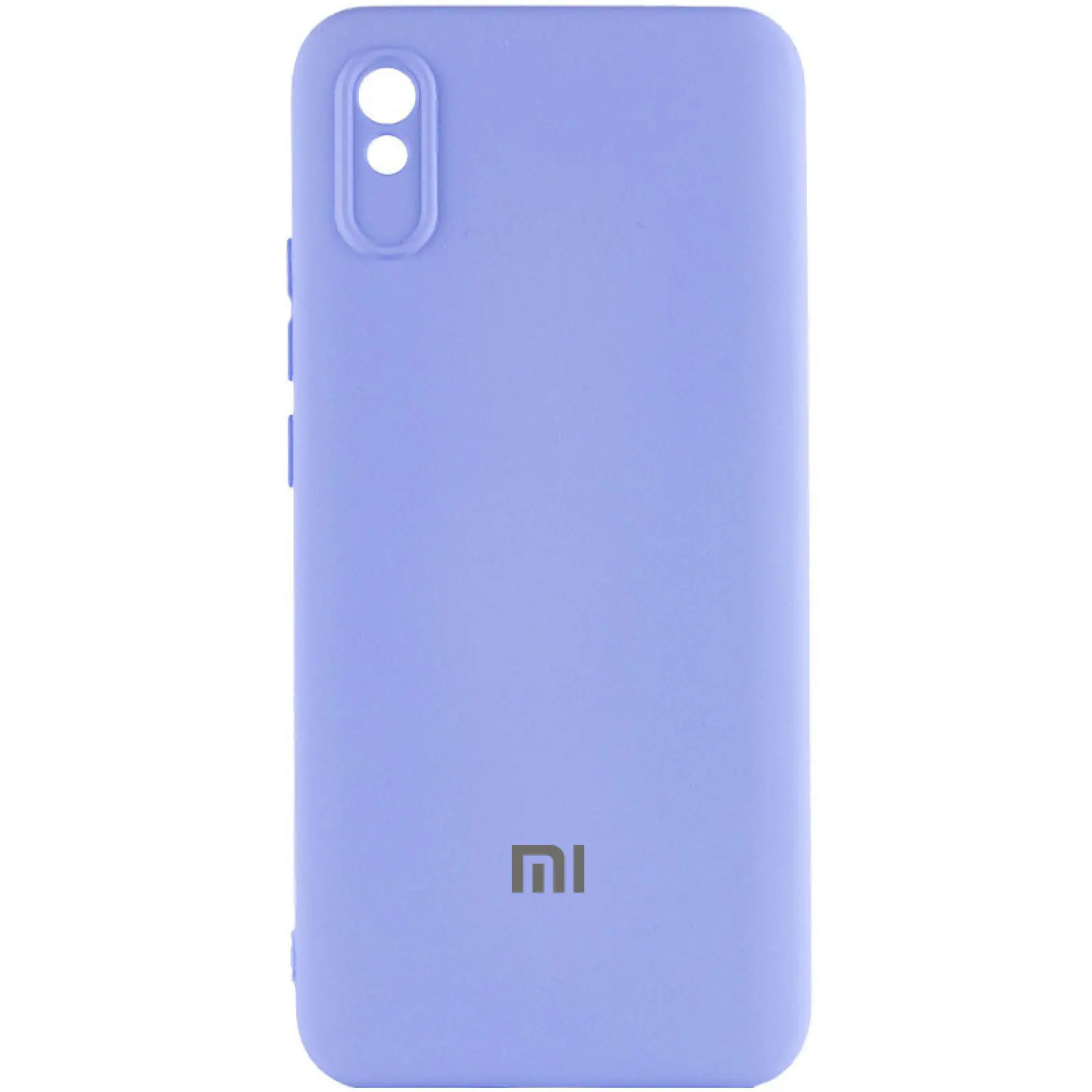 Чехол Silicone Cover Lakshmi Full Camera (AAA) with Logo для Xiaomi Redmi 9A, Сиреневый / Dasheen, Силикон, купить оптом с доставкой