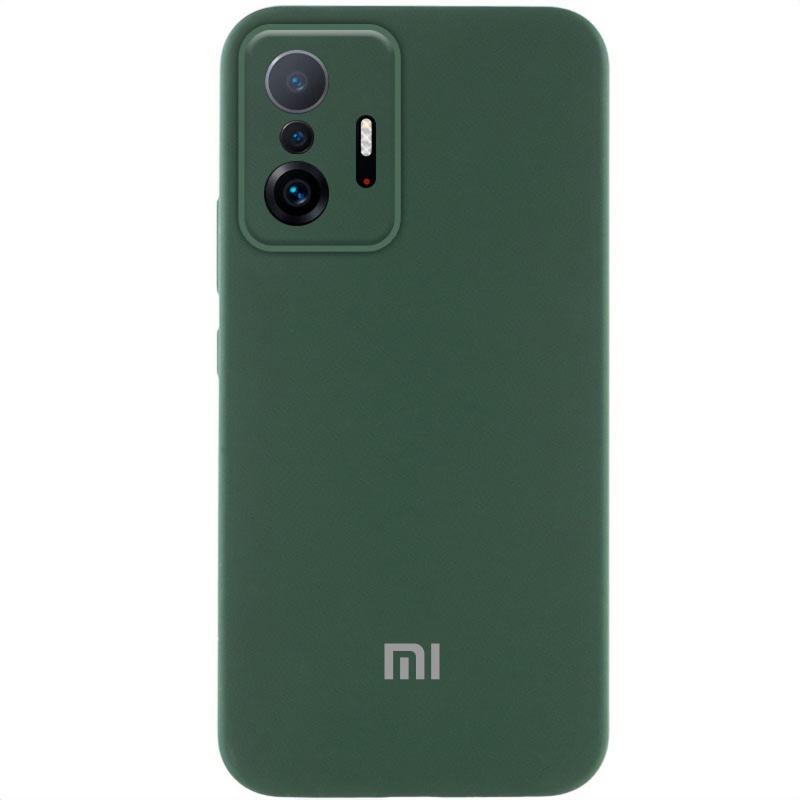 Чехол Silicone Cover Lakshmi Full Camera (AAA) with Logo для Xiaomi 11T / 11T Pro | на картинке №1