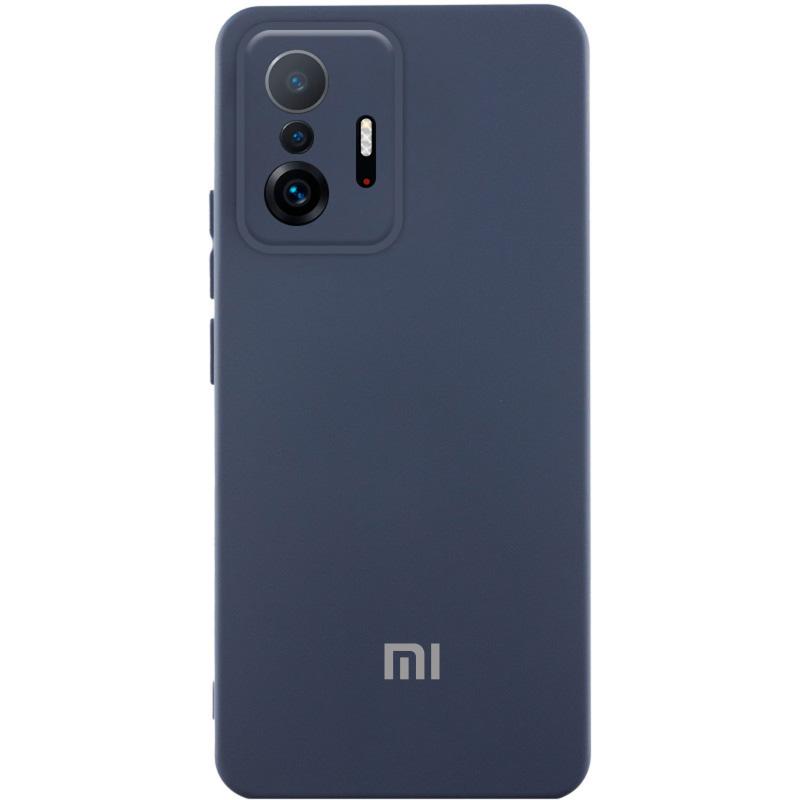 Чехол Silicone Cover Lakshmi Full Camera (AAA) with Logo для Xiaomi 11T / 11T Pro | на картинке №1