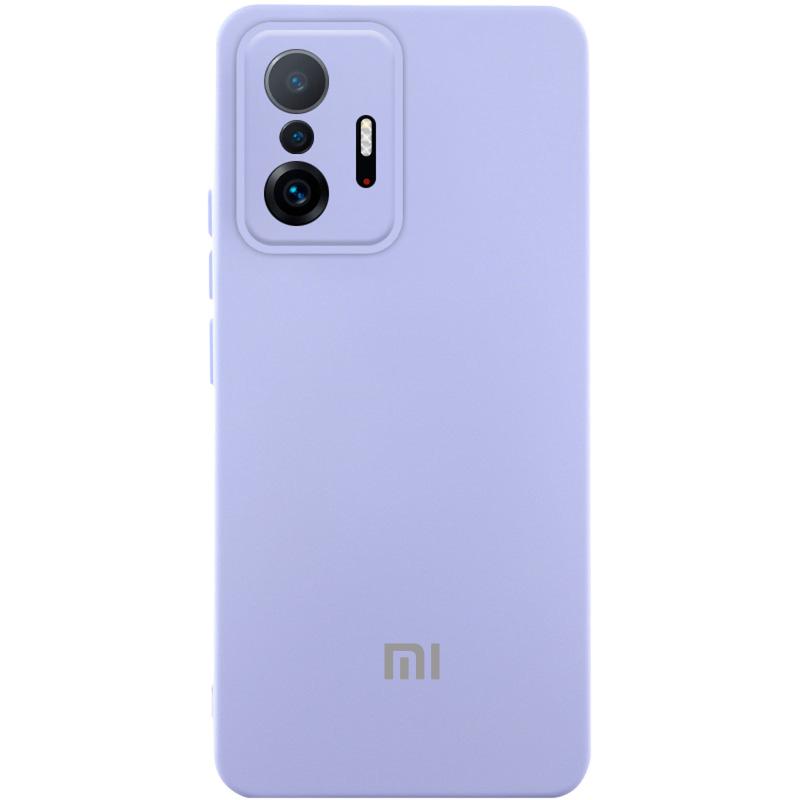 Чехол Silicone Cover Lakshmi Full Camera (AAA) with Logo для Xiaomi 11T / 11T Pro | на картинке №1