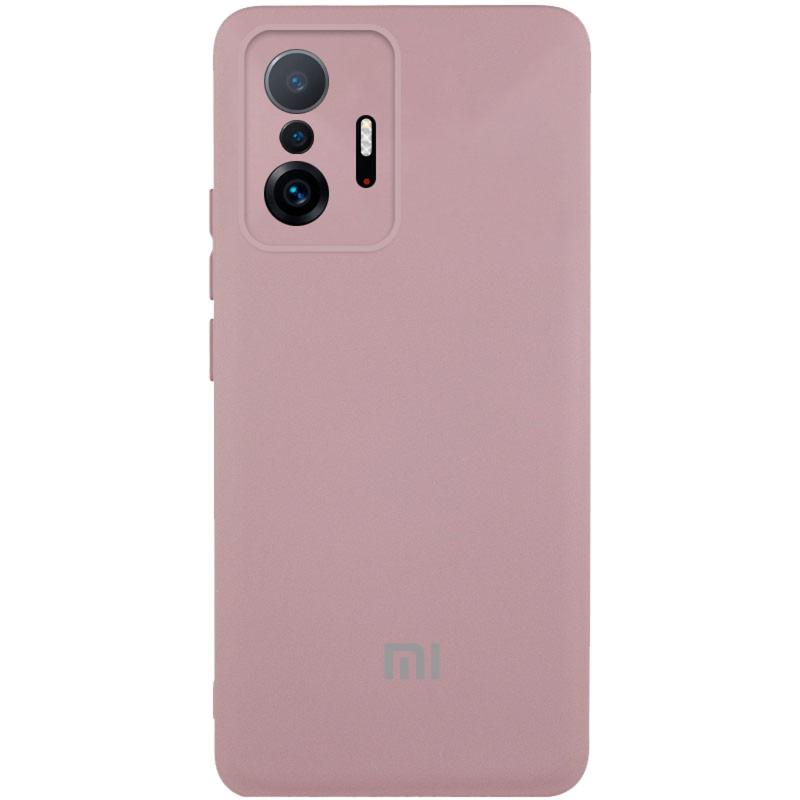 Чехол Silicone Cover Lakshmi Full Camera (AAA) with Logo для Xiaomi 11T / 11T Pro | на картинке №1