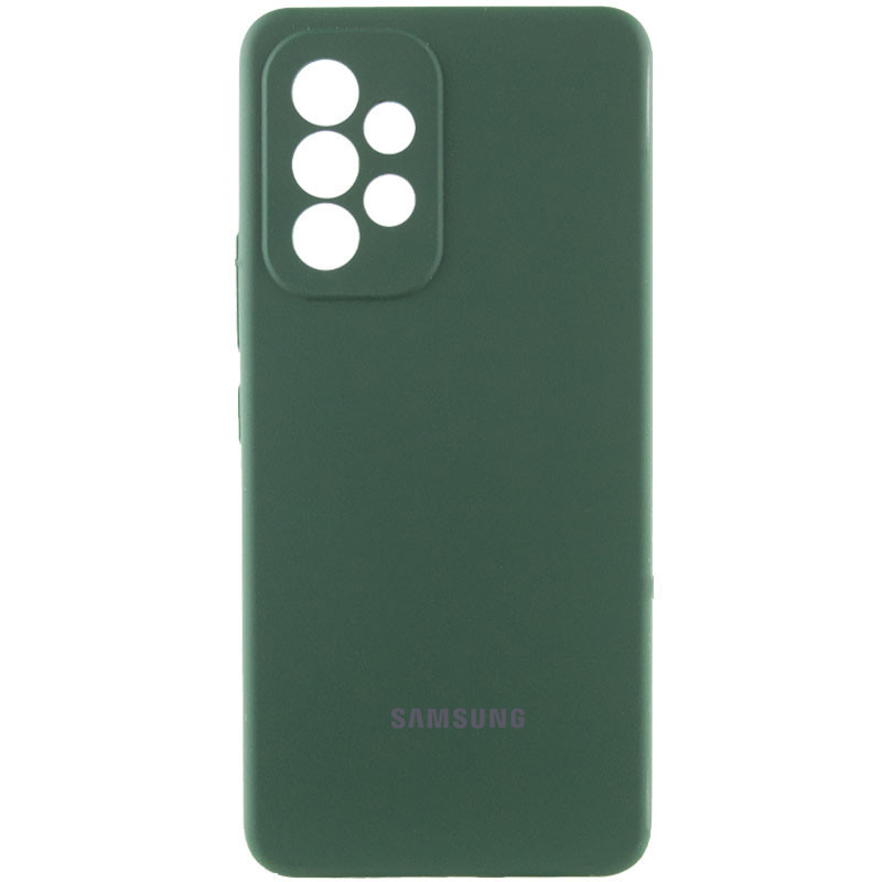 Чехол Silicone Cover Lakshmi Full Camera (AAA) with Logo для Samsung Galaxy A53 5G | на картинке №1