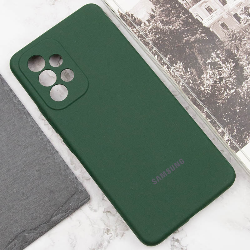 Чехол Silicone Cover Lakshmi Full Camera (AAA) with Logo для Samsung Galaxy A53 5G | на картинке №4
