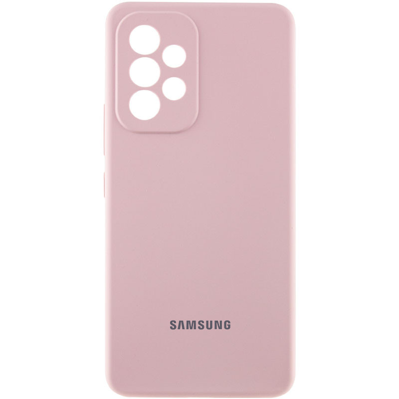 Чехол Silicone Cover Lakshmi Full Camera (AAA) with Logo для Samsung Galaxy A53 5G | на картинке №1