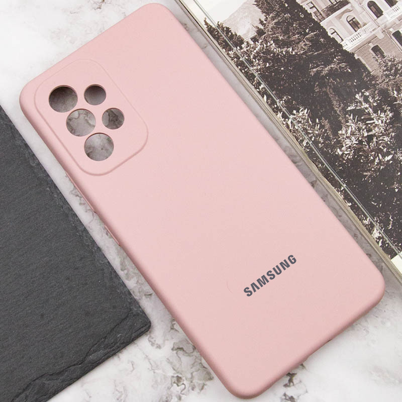 Чехол Silicone Cover Lakshmi Full Camera (AAA) with Logo для Samsung Galaxy A53 5G | на картинке №4