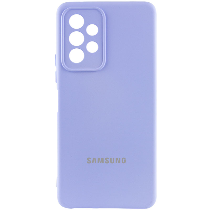 Чехол Silicone Cover Lakshmi Full Camera (AAA) with Logo для Samsung Galaxy A23 4G | на картинке №1