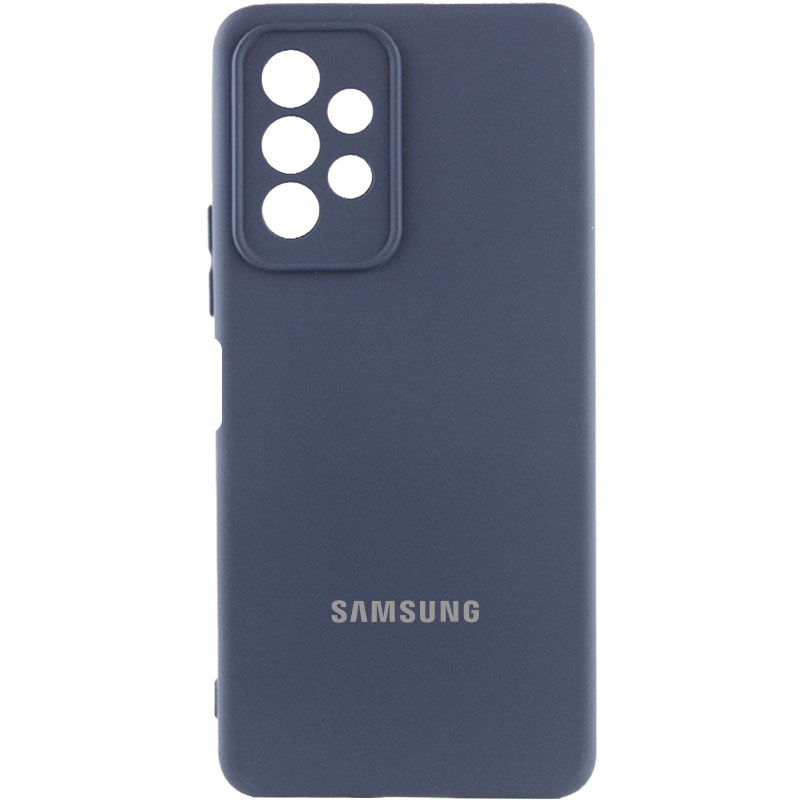 Чехол Silicone Cover Lakshmi Full Camera (AAA) with Logo для Samsung Galaxy A23 4G | на картинке №1