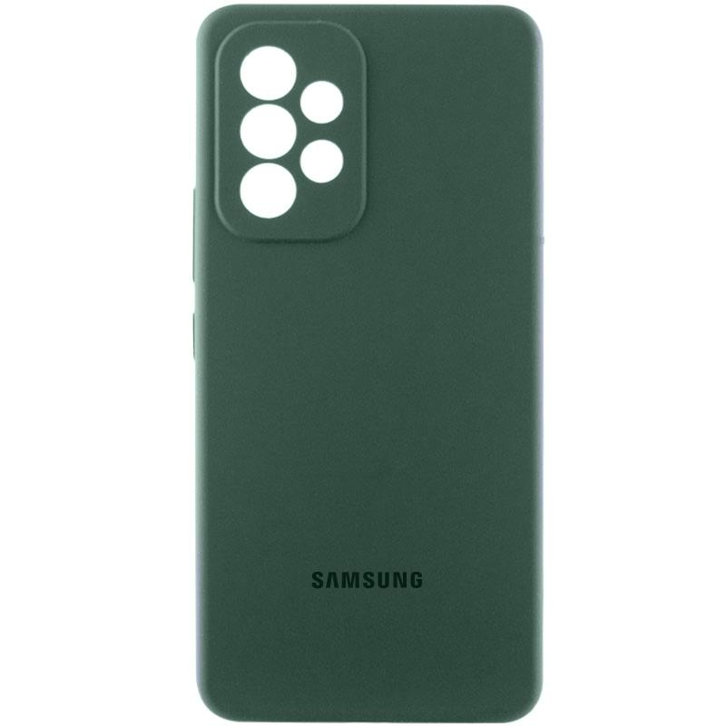 Чехол Silicone Cover Lakshmi Full Camera (AAA) with Logo для Samsung Galaxy A33 5G | на картинке №1