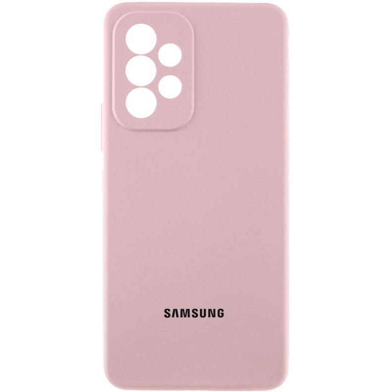 Чехол Silicone Cover Lakshmi Full Camera (AAA) with Logo для Samsung Galaxy A33 5G | на картинке №1