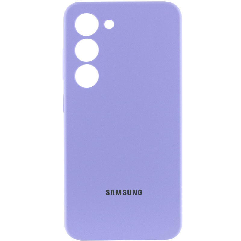 Чохол Silicone Cover Lakshmi Full Camera (AAA) with Logo для Samsung Galaxy S23 | на малюнкі №1