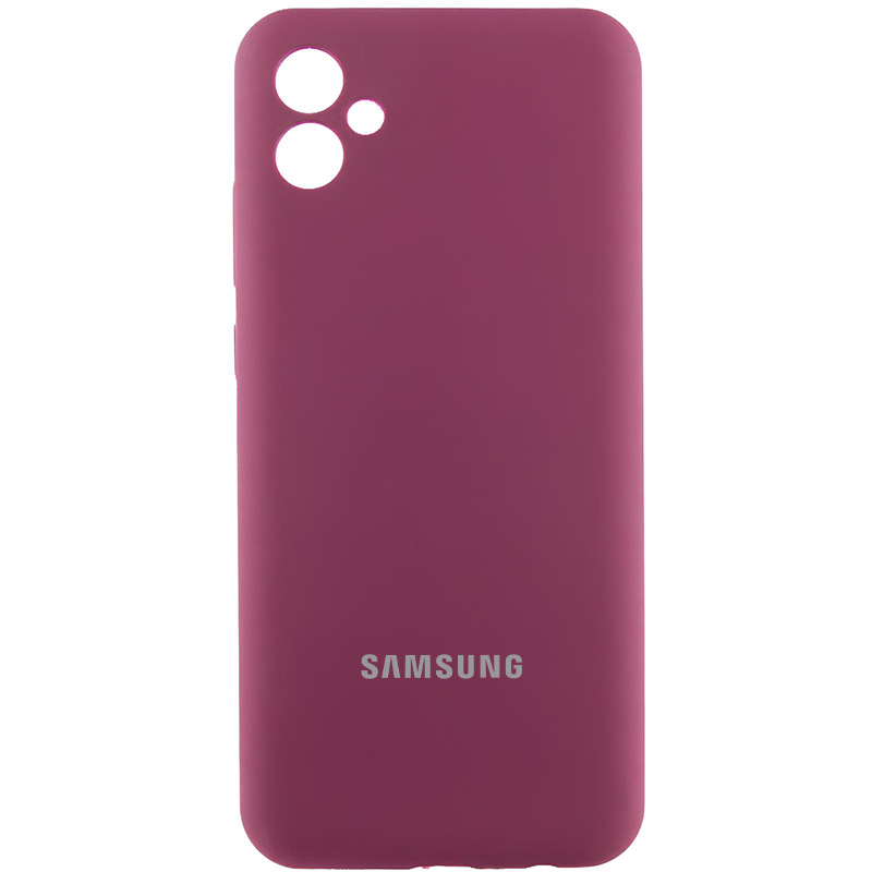 Чехол Silicone Cover Lakshmi Full Camera (AAA) with Logo для Samsung Galaxy A04e | на картинке №1