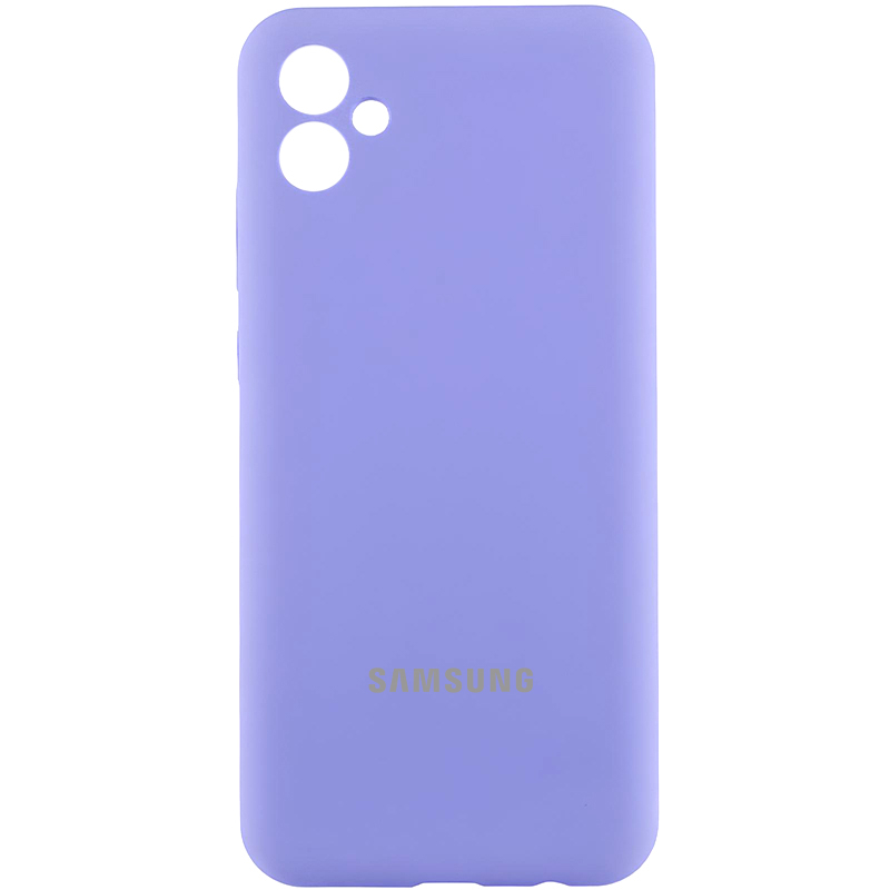 Чехол Silicone Cover Lakshmi Full Camera (AAA) with Logo для Samsung Galaxy A04e | на картинке №1
