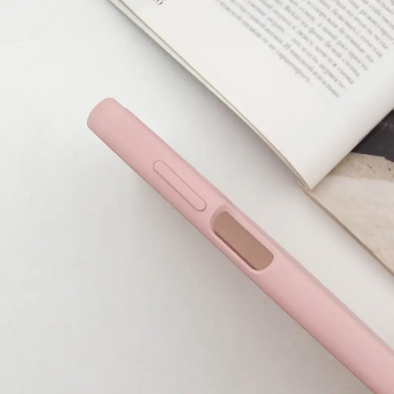 Чехол Silicone Cover Lakshmi Full Camera (AAA) with Logo для Samsung Galaxy A14 4G/5G, Розовый / Pink Sand 3, Силикон, купить оптом с доставкой