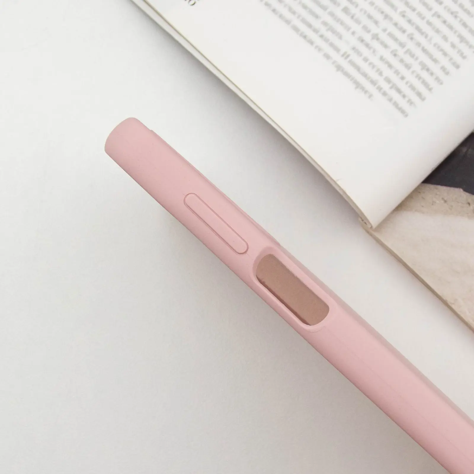 Чехол Silicone Cover Lakshmi Full Camera (AAA) with Logo для Samsung Galaxy A14 4G/5G, Розовый / Pink Sand 3, Силикон, купить оптом с доставкой