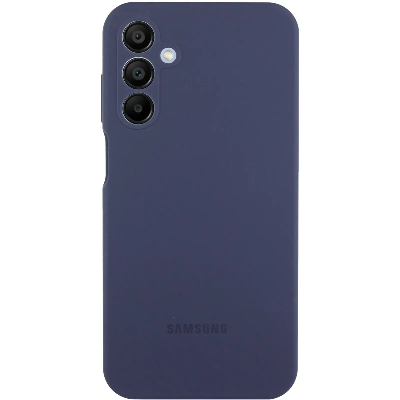 Чехол Silicone Cover Lakshmi Full Camera (AAA) with Logo для Samsung Galaxy A14 4G/5G, Темно-синий / Midnight blue, Силикон, купить оптом с доставкой