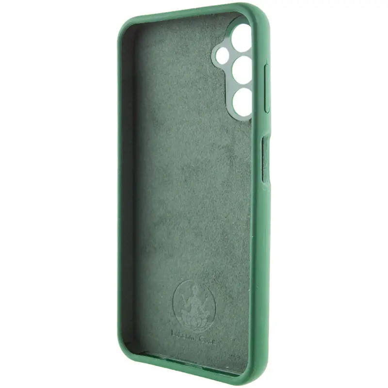 Чехол Silicone Cover Lakshmi Full Camera (AAA) with Logo для Samsung Galaxy A14 4G/5G, Зеленый / Cyprus Green 3, Силикон, купить оптом с доставкой