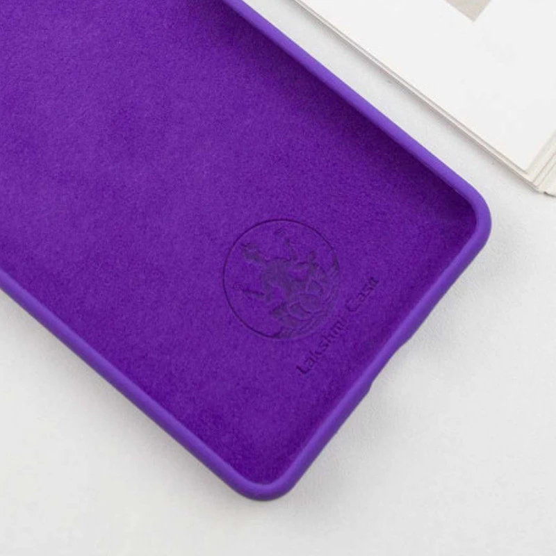Чехол Silicone Cover Lakshmi Full Camera (AAA) with Logo для Google Pixel 7a, Фиолетовый / Amethyst 1, Силикон, купить оптом с доставкой