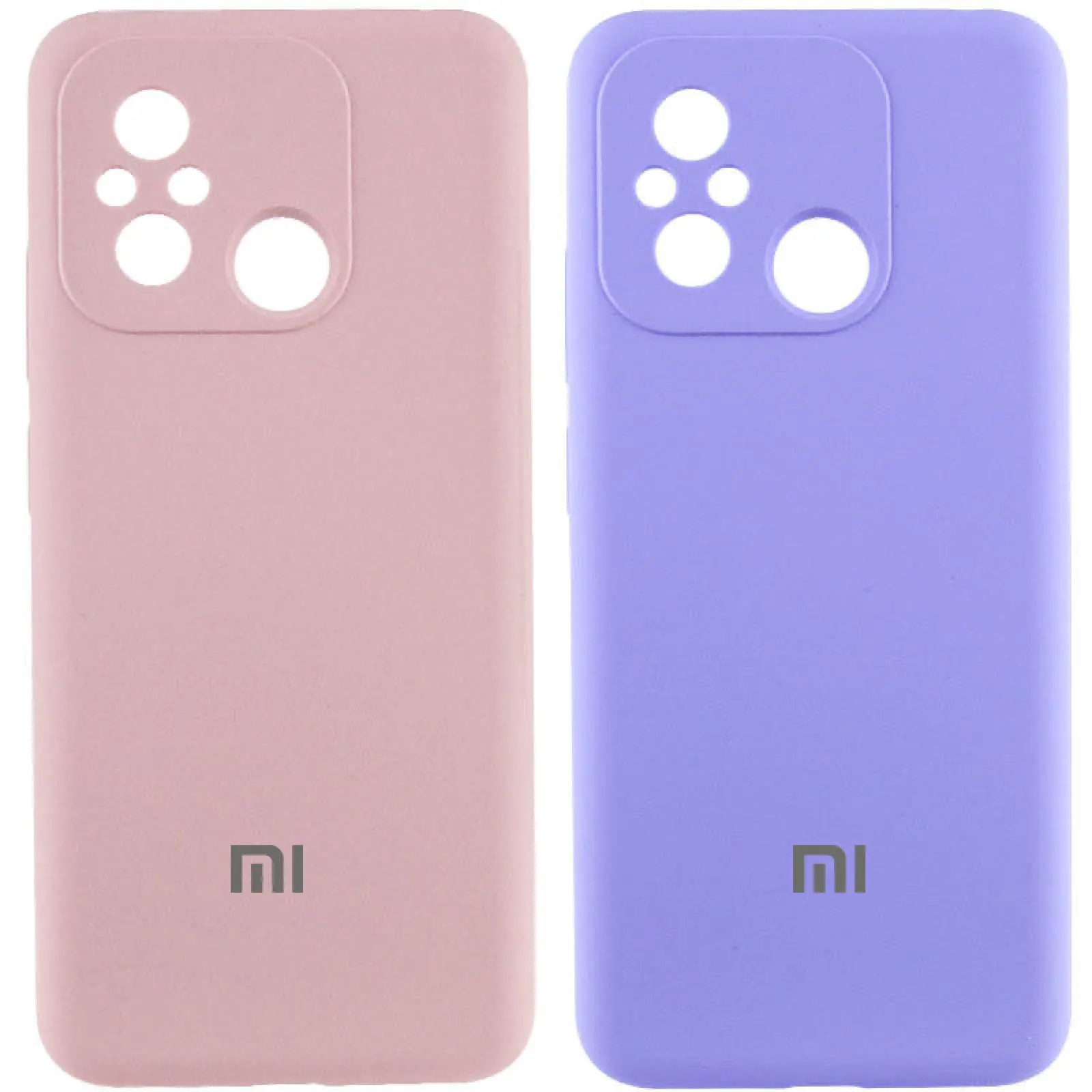Чехол Silicone Cover Lakshmi Full Camera (AAA) with Logo для Xiaomi Redmi 12C, Силикон, купить оптом с доставкой