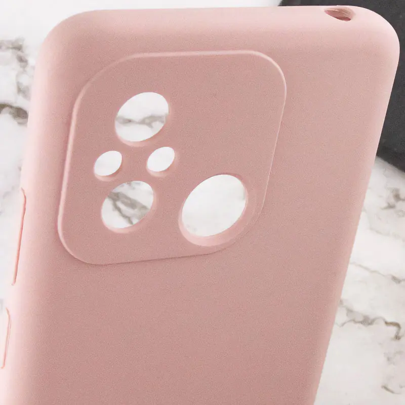 Чехол Silicone Cover Lakshmi Full Camera (AAA) with Logo для Xiaomi Redmi 12C, Розовый / Pink Sand 3, Силикон, купить оптом с доставкой