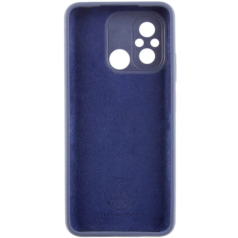 Чехол Silicone Cover Lakshmi Full Camera (AAA) with Logo для Xiaomi Redmi 12C, Темно-синий / Midnight blue 1, Силикон, купить оптом с доставкой