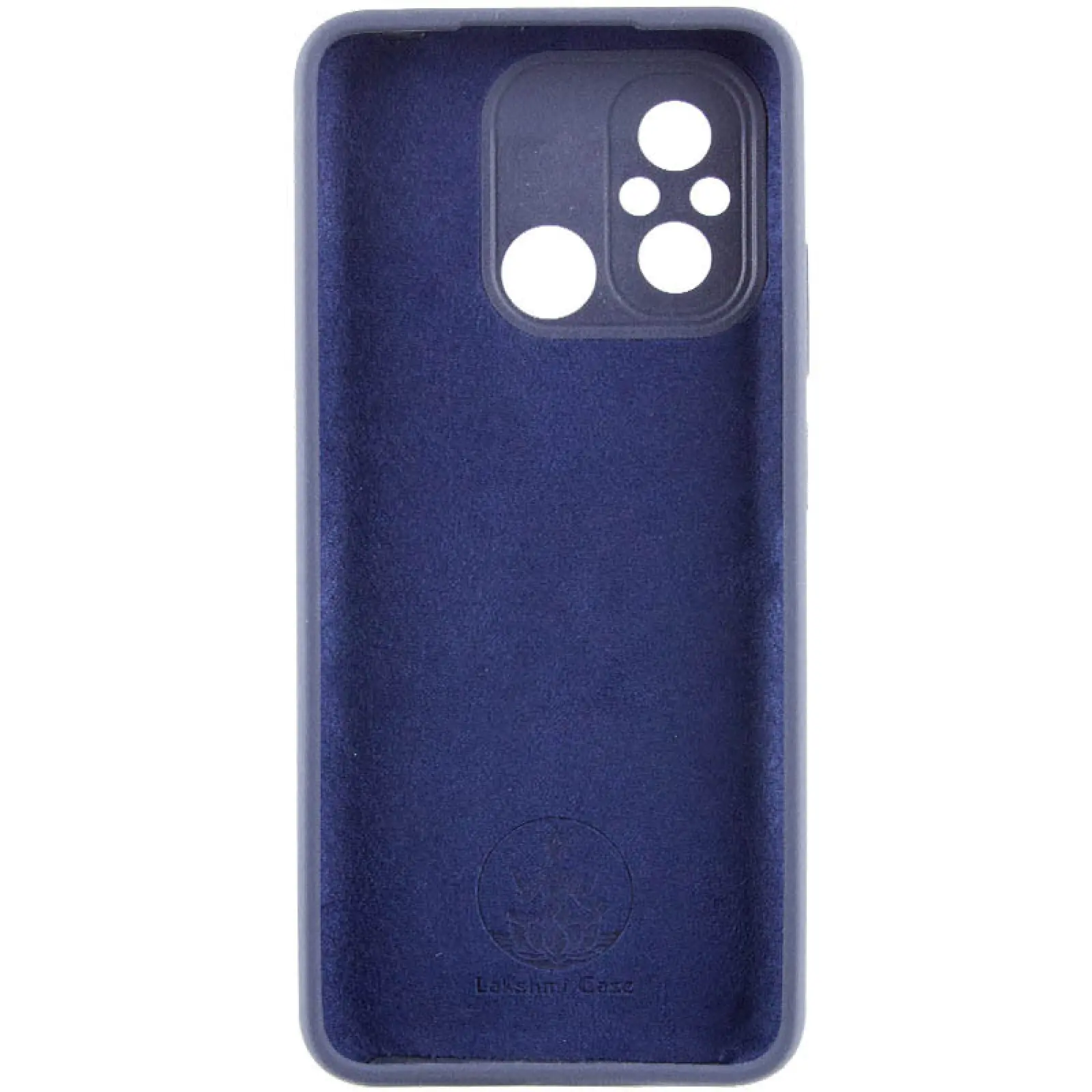 Чехол Silicone Cover Lakshmi Full Camera (AAA) with Logo для Xiaomi Redmi 12C, Темно-синий / Midnight blue 1, Силикон, купить оптом с доставкой