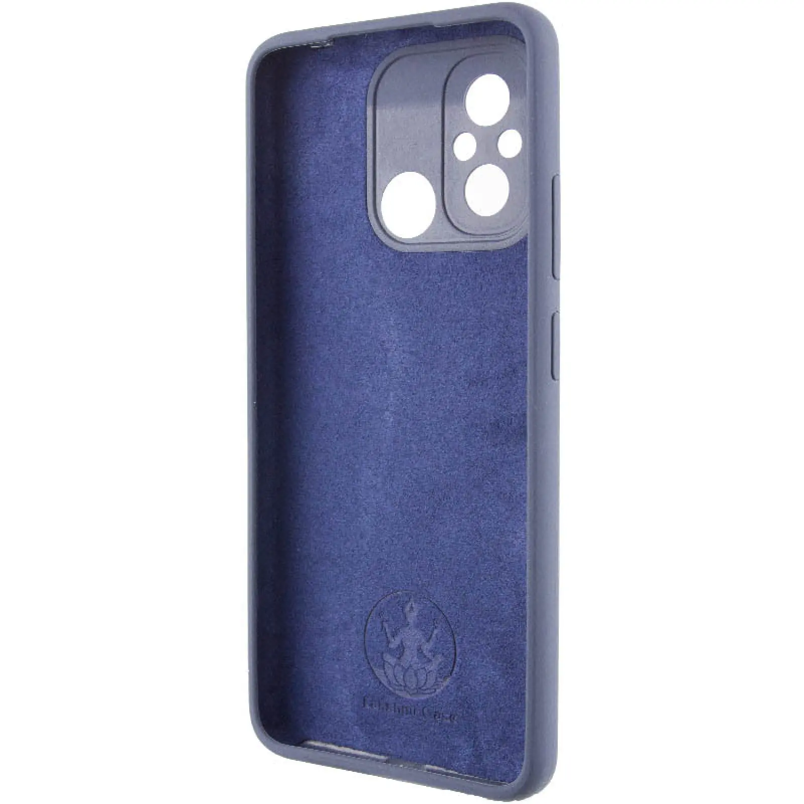 Чехол Silicone Cover Lakshmi Full Camera (AAA) with Logo для Xiaomi Redmi 12C, Темно-синий / Midnight blue 2, Силикон, купить оптом с доставкой