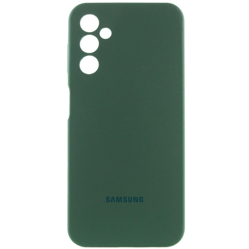 Чехол Silicone Cover Lakshmi Full Camera (AAA) with Logo для Samsung Galaxy A24 4G | на картинке №1