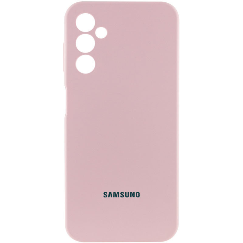 Чехол Silicone Cover Lakshmi Full Camera (AAA) with Logo для Samsung Galaxy A24 4G | на картинке №1