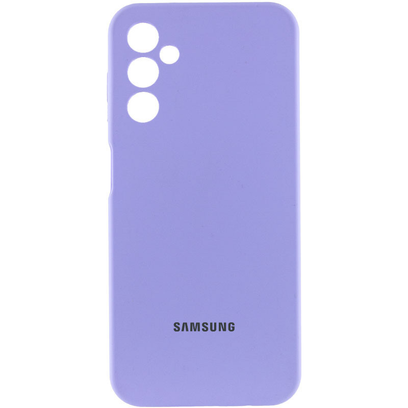 Чехол Silicone Cover Lakshmi Full Camera (AAA) with Logo для Samsung Galaxy A24 4G | на картинке №1
