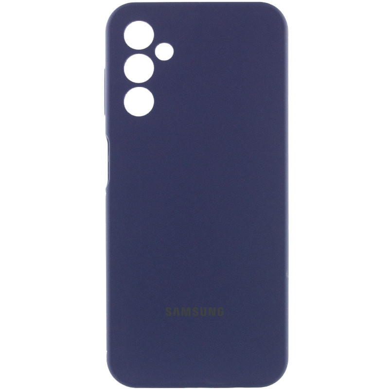 Чехол Silicone Cover Lakshmi Full Camera (AAA) with Logo для Samsung Galaxy A24 4G | на картинке №1