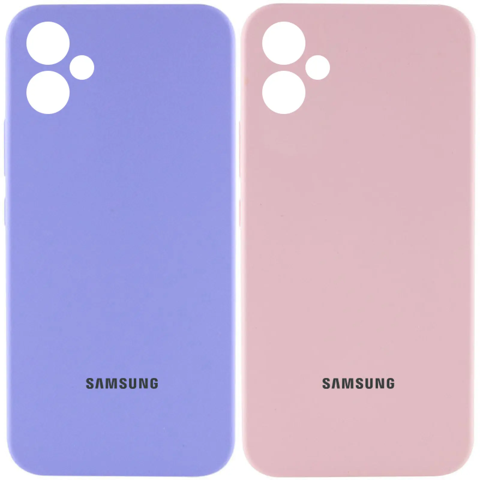 Чехол Silicone Cover Lakshmi Full Camera (AAA) with Logo для Samsung Galaxy A05, Силикон, купить оптом с доставкой