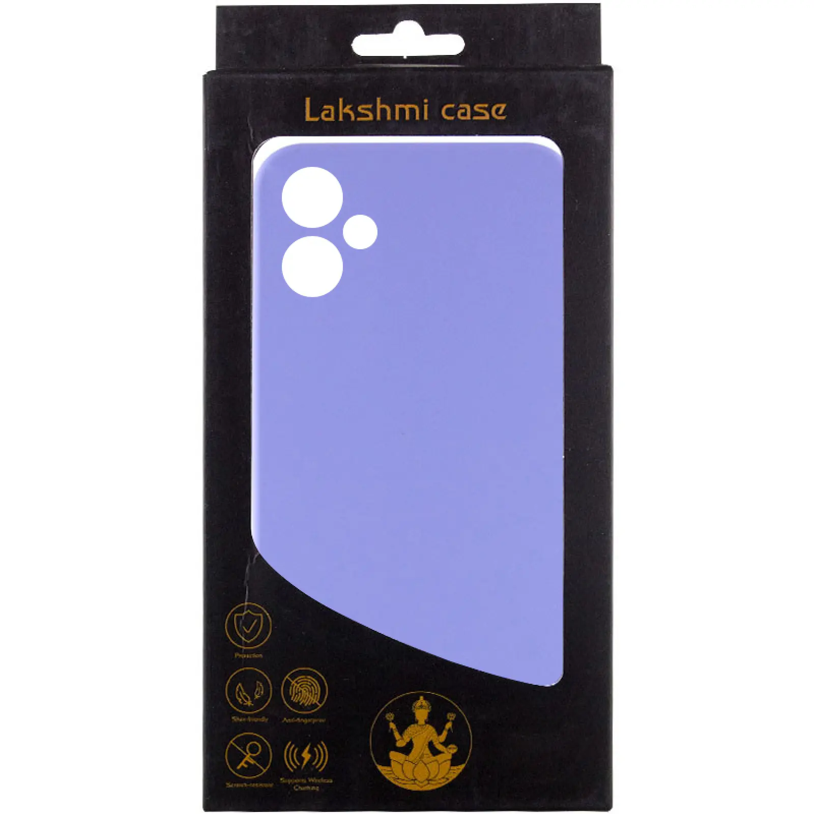 Чехол Silicone Cover Lakshmi Full Camera (AAA) with Logo для Samsung Galaxy A05, Сиреневый / Dasheen 2, Силикон, купить оптом с доставкой