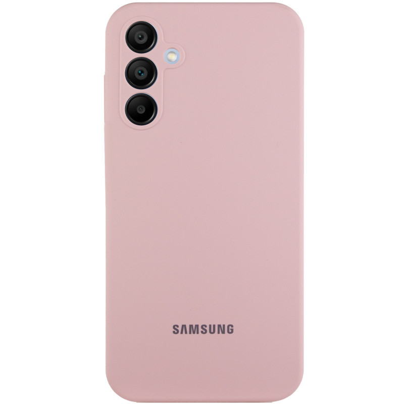 Чехол Silicone Cover Lakshmi Full Camera (AAA) with Logo для Samsung Galaxy S24 | на картинке №1