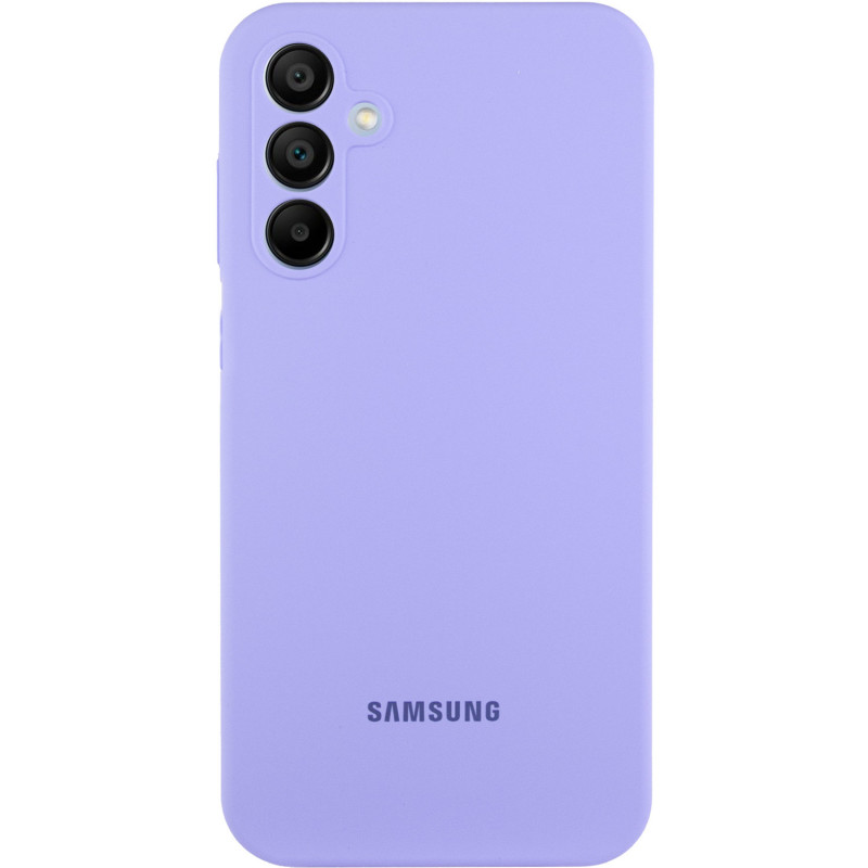 Чехол Silicone Cover Lakshmi Full Camera (AAA) with Logo для Samsung Galaxy S24 | на картинке №1