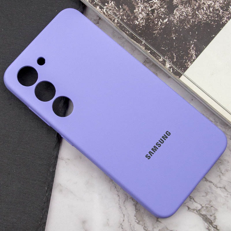 Чехол Silicone Cover Lakshmi Full Camera (AAA) with Logo для Samsung Galaxy S24 | на картинке №5
