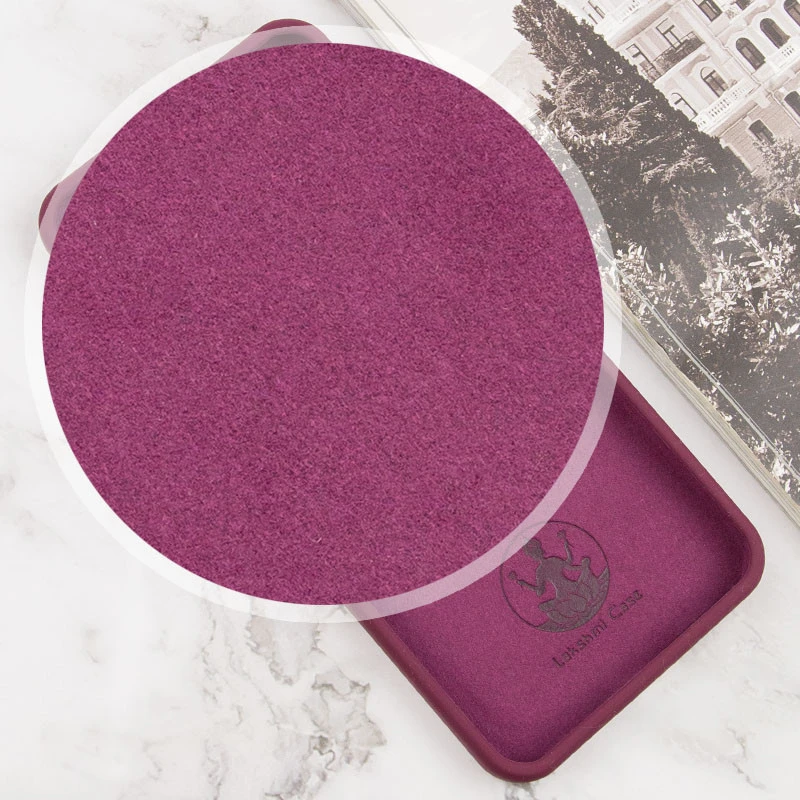 Чехол Silicone Cover Lakshmi Full Camera (AAA) with Logo для Xiaomi Redmi 13C / Poco C65, Бордовый / Plum 2, Силикон, купить оптом с доставкой